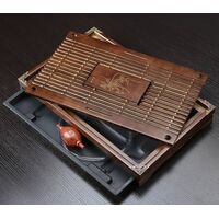 Чайная доска Орхидея (чабань) из груши 42 х 28 х 5 см, изображение 2