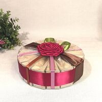 Торт Кремовые розы - Подарочный набор из чая, изображение 2