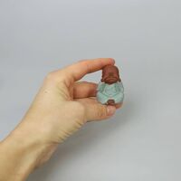 Игрушка для чайной церемонии  Мальчик 4,5х3,5 см -  глина, эмаль, изображение 2