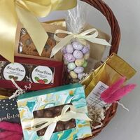 Подарочная корзина с чаем, кофе и сладостями - Подарочный набор чая и кофе Золотое руно, изображение 3
