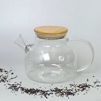 Чайник из жаропрочного стекла Бочонок 900 мл