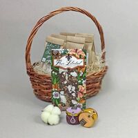 Подарочная корзина с чаем, кофе и туркой - Подарочный набор чая и кофе, изображение 3