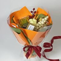 Букет из чая - Краски осени - Подарочный набор чайный букет
