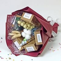 Букет из чая - Маргаритка - Подарочный набор чайный букет, изображение 2
