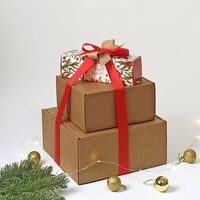 Большой Новогодний подарочный набор чая, кофе и сладостей