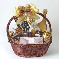 Корзина с деликатесами - Подарочный продуктовый набор