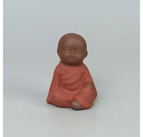 Игрушка для чайной церемонии  Мальчик 5х4см -  глина, эмаль