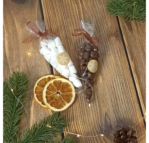 Подарочный новогодний набор - горячий шоколад и маршмеллоу, изображение 4